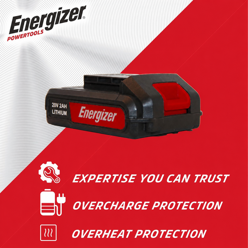 Energizer Power Tools Battery 20V 2A