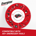 Energizer Power Tools Battery 20V 2A