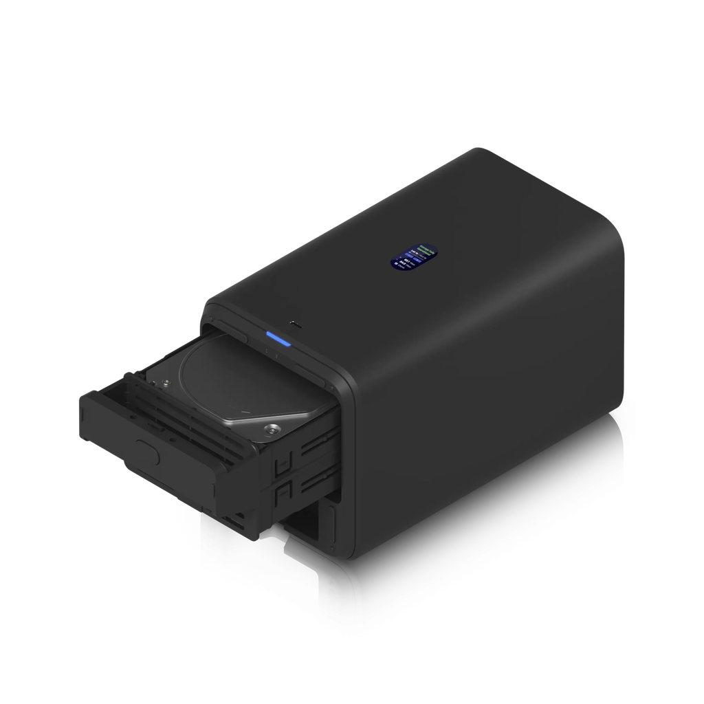 Ubiquiti UniFi NAS 2-Bay 3.5" 2.5GbE USB-C PoE Black UNAS-2