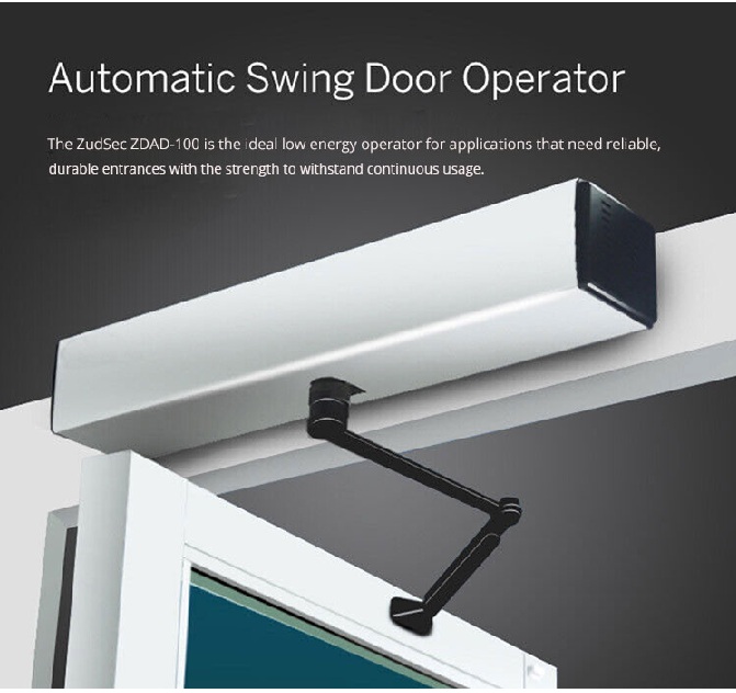 Zudsec Door Opener With Automatic Swing-Push Arm