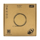 KEYNET Patch Cord Flat EasyPull SafeTrack LC/APC-LC/APC 10.0m