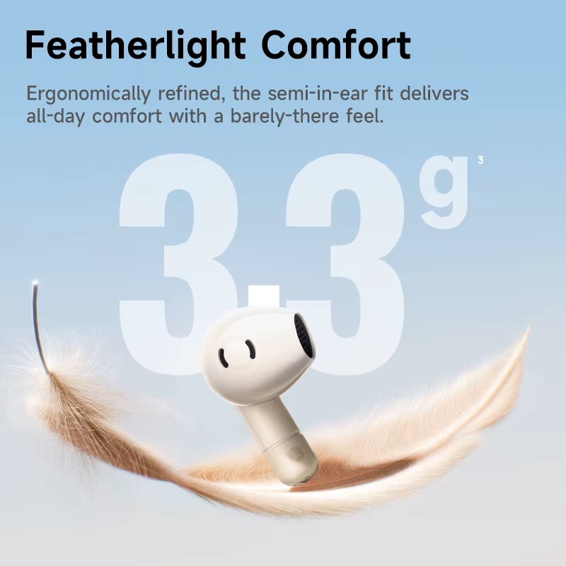 Baseus Headphones In Ear TWS BS2 Lite, SuperBass 2.0, Bluetooth 6.0, IP55, Black