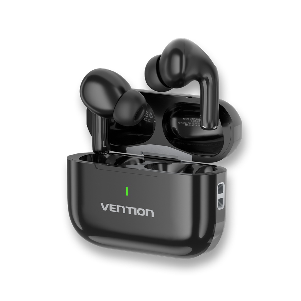Vention Earphones BT TWS InEar ECHO LITE E11 Plus Black NBVB0-Plus