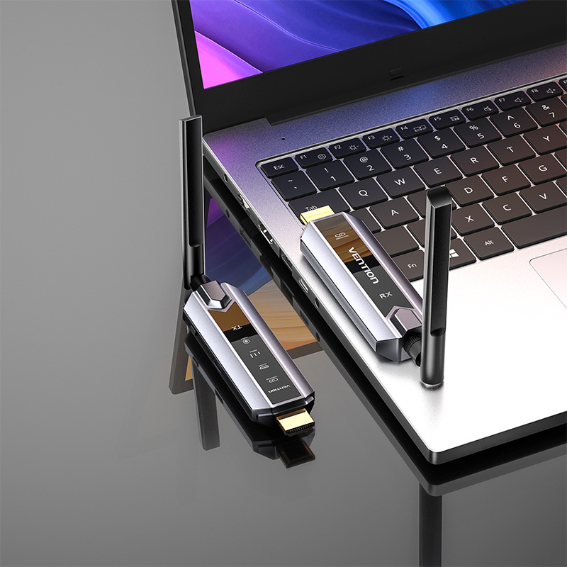 Vention ADPH0-2 Full HD Wireless HDMI Kit 1x Transmitter (Source) to 2x Receivers (Displays)