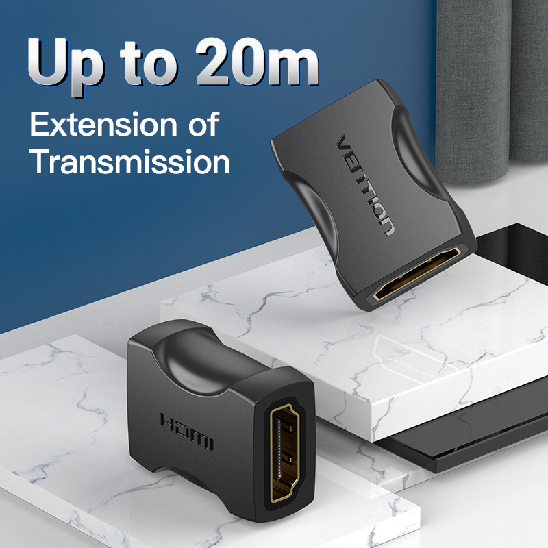 Vention HDMI Couple Female-Female 4K60Hz AIRB0-2 (2-pack)
