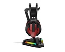Genius Gaming Headphone LED Stand with USB Hub GX-UH100