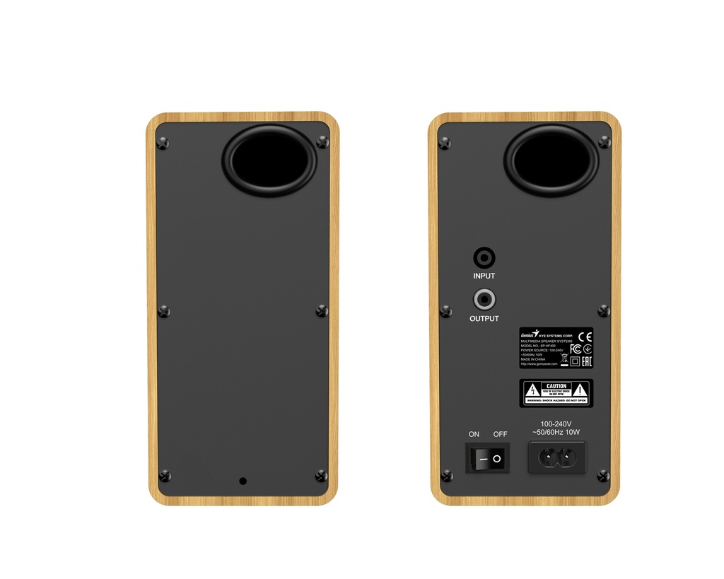 Genius PC Speakers 2.0 10W SP-HF400 Pine Wood