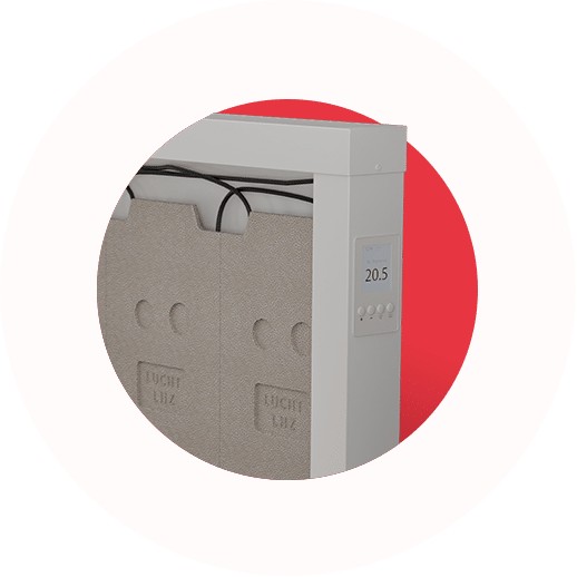 Technotherm TTKS 1200 S DSM Partial Storage Heater - 1200W,  (1)