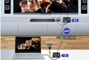 Lenkeng KVM HDMI Extender over Ethernet 4K60Hz 70m Loop POC LKV565KVM-P