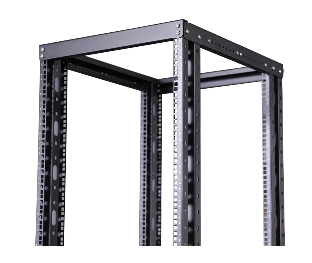 NETPRO 19" Open Rack Cabinet 42U with Adjustable Depth 600-1000mm NP-OR-42U60100 (not asembled)