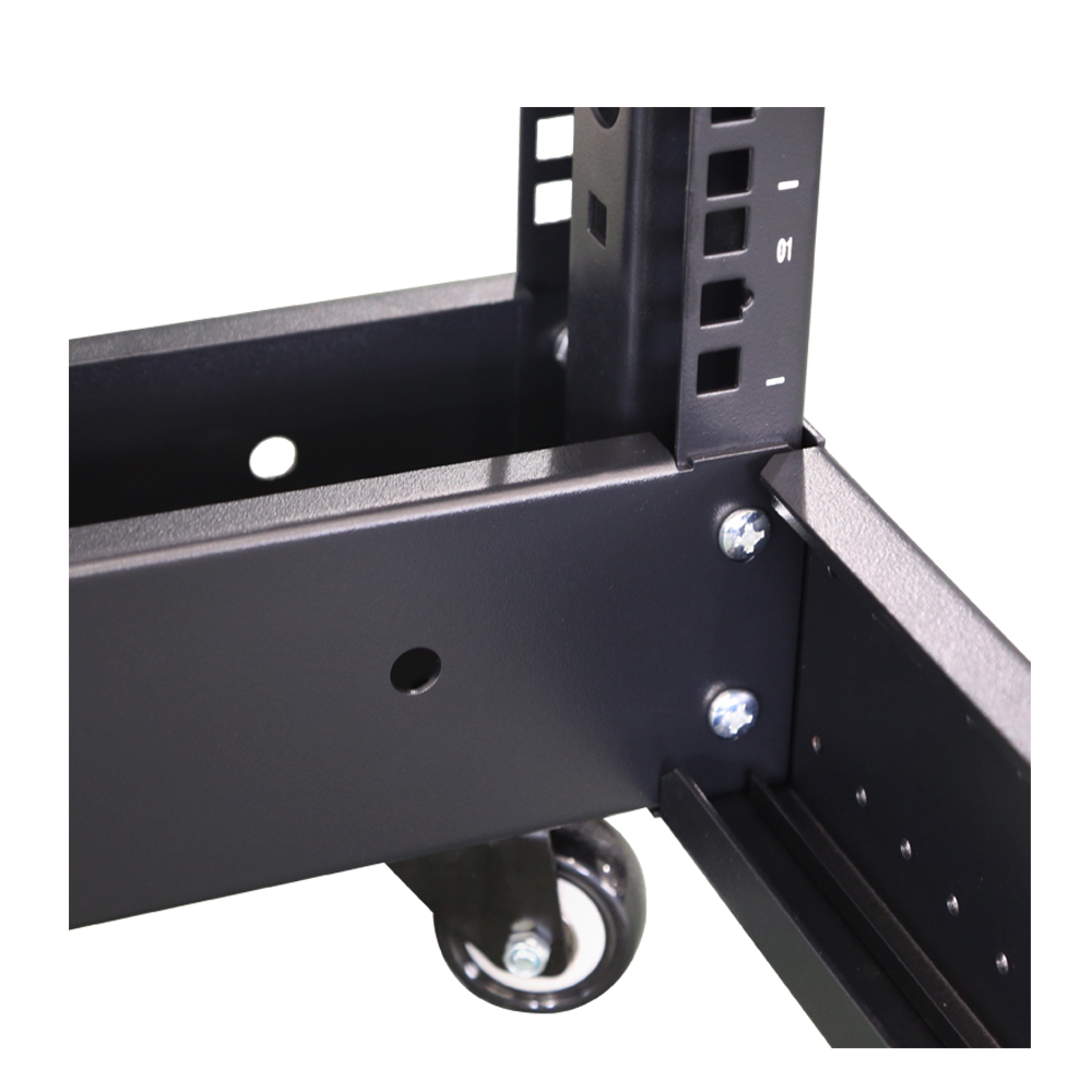 NETPRO 19" Open Rack Cabinet 42U with Adjustable Depth 600-1000mm NP-OR-42U60100 (not asembled)