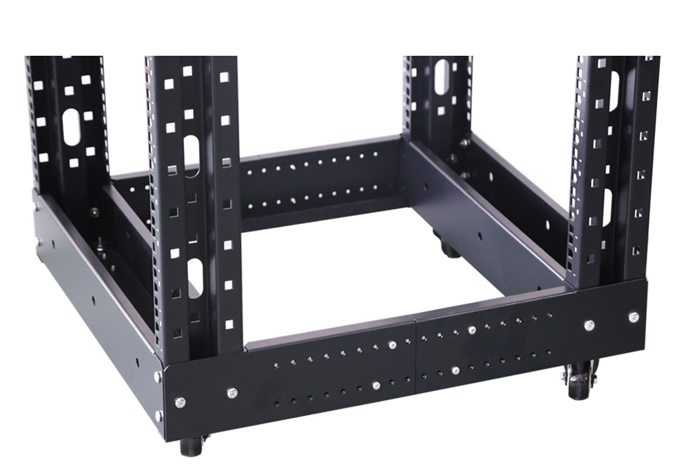 NETPRO 19" Open Rack Cabinet 42U with Adjustable Depth 600-1000mm NP-OR-42U60100 (not asembled)