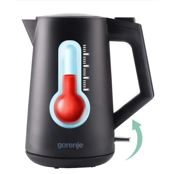 Gorenje Kitchen Kettle 2200W 1.7L K17OPB Black