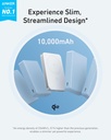 Anker Mobile Powerbank Wireless 10000 15W Ultra Slim Qi2 MagGo White