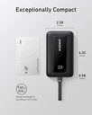 Anker Mobile Powerbank 10000 30W Built-In USB-C Cable White