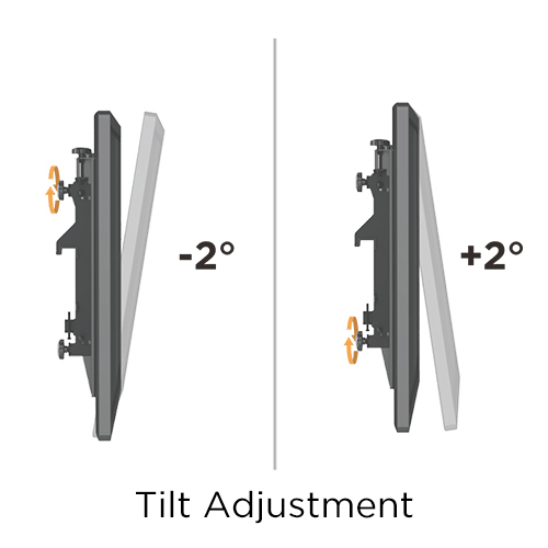 Brateck Video Wall Ceiling 2x2 60x40 50kg/Screen LVC03-446FL-02