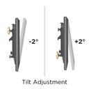 Brateck Video Wall Ceiling 2x2 60x40 50kg/Screen LVC03-446FL-02