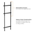 Brateck IFP Wall Mount Floor To Wall Support 120kg HAW400E-FR01