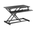 Brateck DWS37-01 Sit Stand Gas Spring Desk Workstation Max Height 51cm