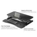 Brateck DWS15-01E Electric Sit Stand Workstation Max Height 48cm