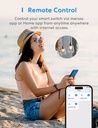 Meross Homekit Smart Wi-Fi Wall Switch 1-Gang 1-way MSS510HK-EU