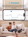 Meross Homekit Smart Wi-Fi Thermostat Valve MTS150HK-EU