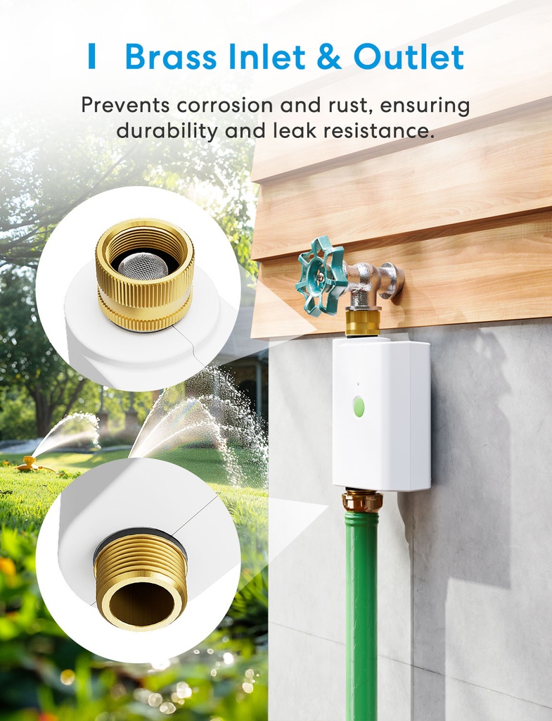 Meross Homekit Smart Wi-Fi Sprinkler Timer (Water Irrigation ) MST100HK-EU