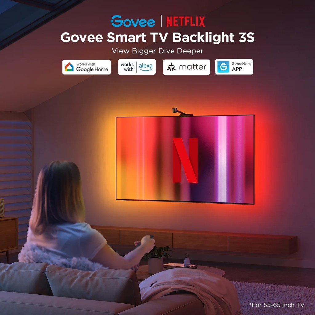 Govee TV Backlight 3S NETFLIX (55-65 inch)
