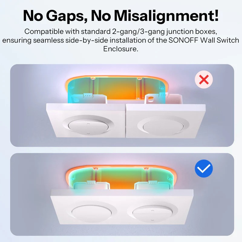 Sonoff Wall Switch Frame 3Gang