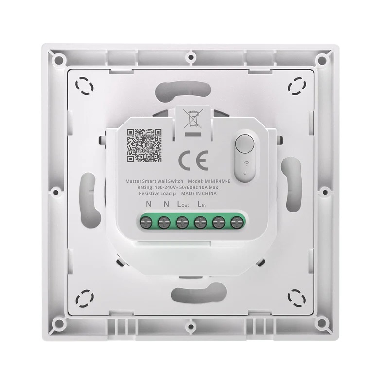 Sonoff Smart Wall Mechanical Switch 1-Button White With Matter