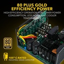 Armaggeddon Gaming PSU 1200W Modular & Certified 80+ VOLTRON GOLD 1200 Black