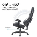 Armaggeddon Gaming Chair PU Leather EXO-III Salt Flat