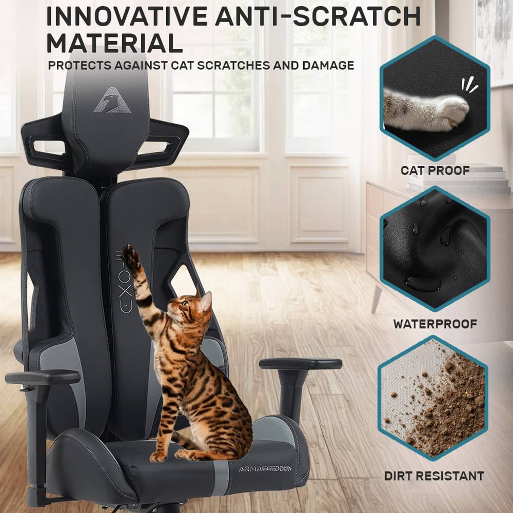 Armaggeddon Gaming Chair PU Leather EXO-III Nautical