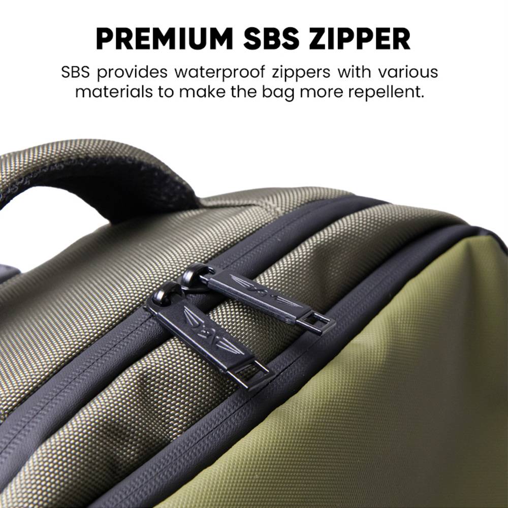 Armaggeddon NOMAD-15 Carbon Splashproof Gaming Bag with Lock & USB-C for up to 16'' Laptops