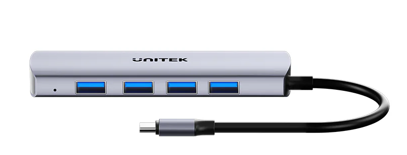 Unitek USB-C Hub 4xUSB-A 10Gbps & USB-C Power Port H1112E