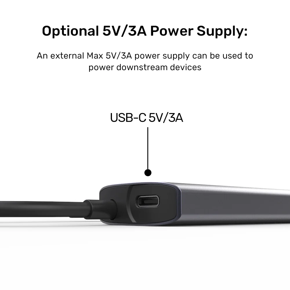 Unitek USB-C Hub 4xUSB-A 10Gbps & USB-C Power Port H1112E