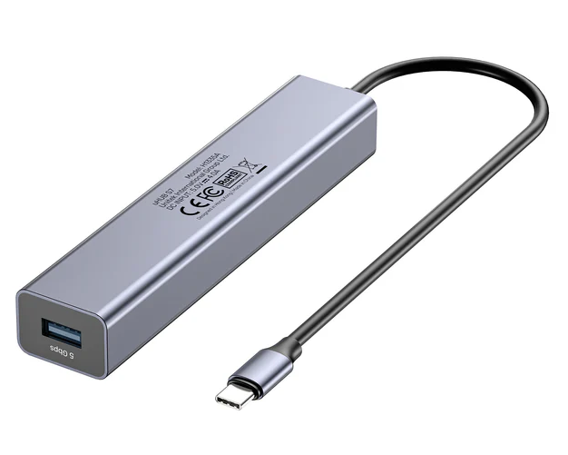 Unitek H1335A 7-Port USB-C Hub with 3xUSB-C 4xUSB-A & Power Supply