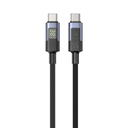 Unitek USB-C Cable PD60W Braided with Display 3.0m C14158A-3M