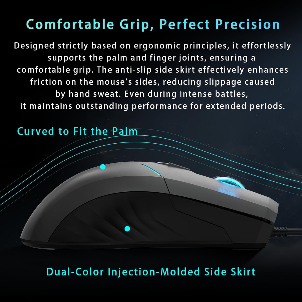 Thunderobot MG701 Wired Gaming Mouse