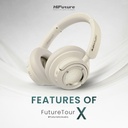HiFuture Headphones Over Ear FUTURE TOUR X Gold