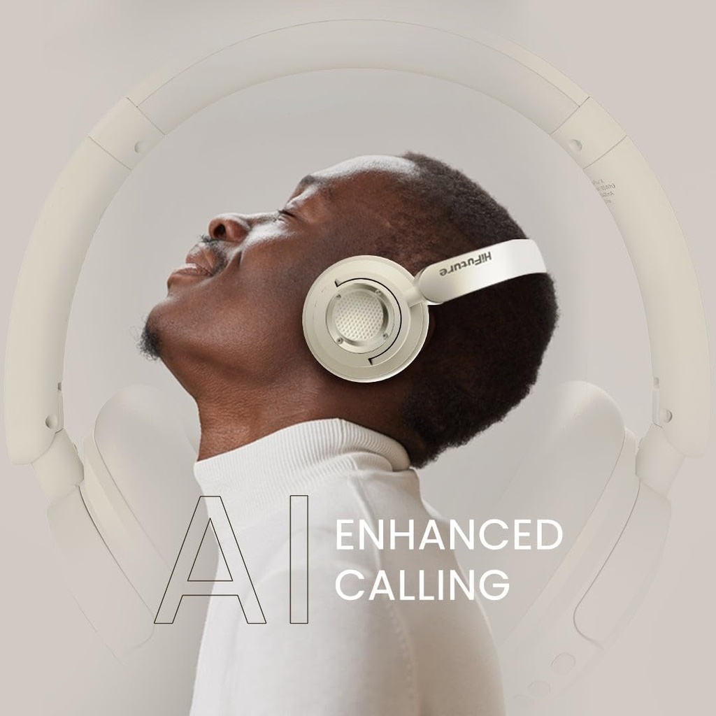 HiFuture Headphones Over Ear FUTURE TOUR X Gold
