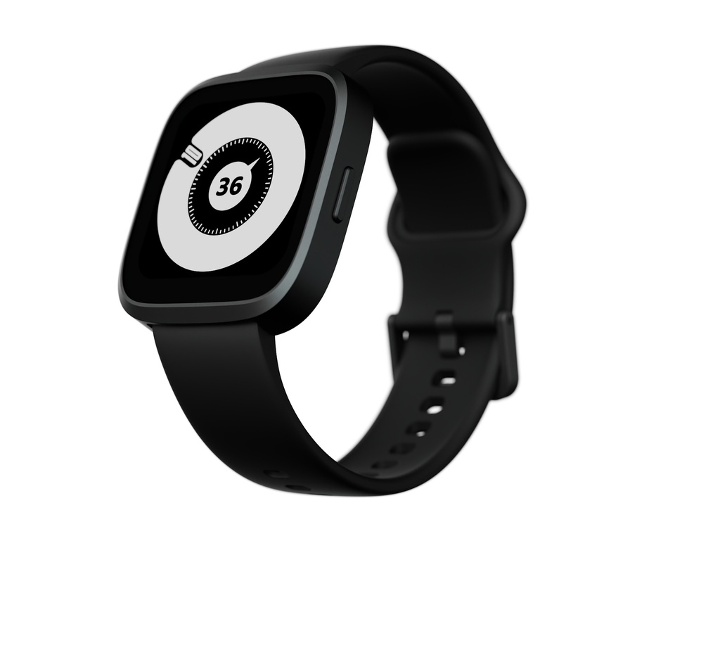 HiFuture EDGE Black Compact & Lightweight SmartWatch for Smaller Wrists, Wireless Calling, 7 Day Battery, 1ATM