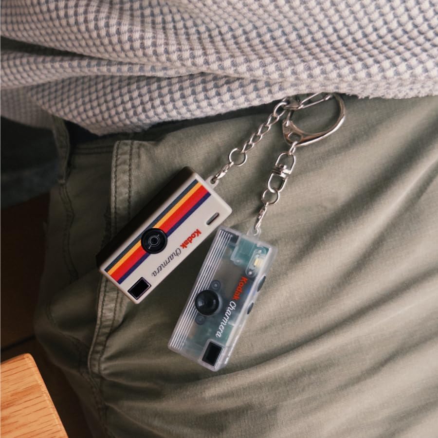 Kodak Charmera Keychain Digital Camera 1.6 Megapixels, Micro SD Card Slot (Contains one of seven random styles)