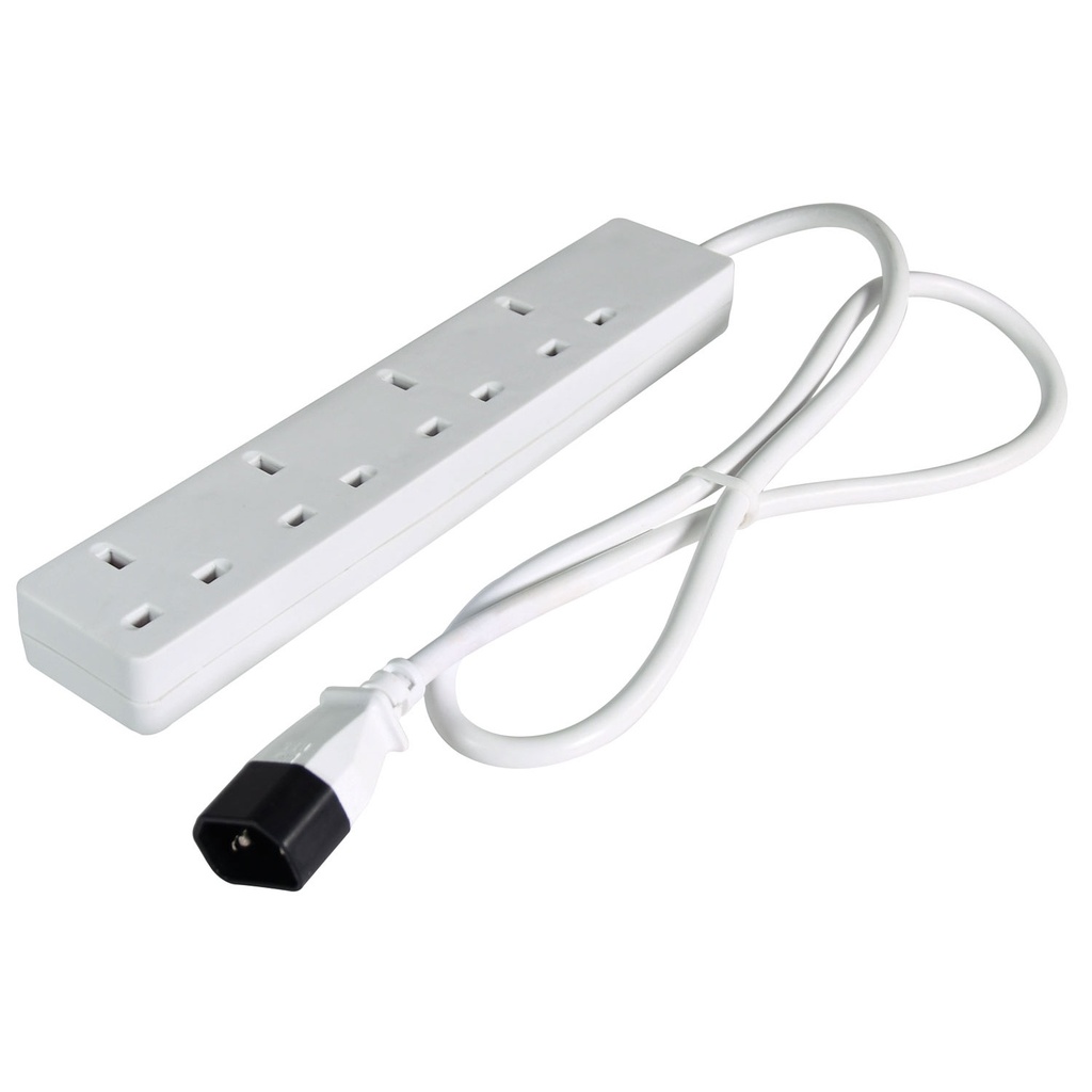 Mercury UPS Extension Cable 4-Gang to IEC 1.0m 430.012UK