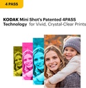 Kodak Instant Camera & Printer ERA Mini Shot 2 MS200B Black (2.1x3.4)