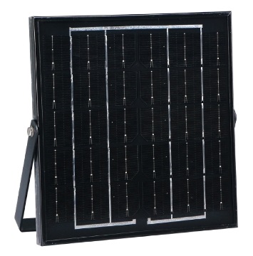 GBC ON LED Dimmable Solar Floodlight with Panel, Remote Control & PIR 1400 Lumens