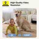 Baseus Security P1 Lite Indoor Camera 2K White EU