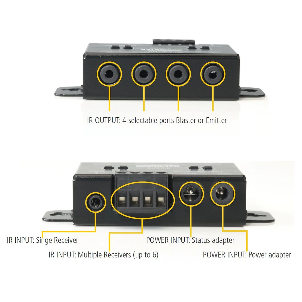 Marmitek IR Extender Multi-Device up to 300m via Ethernet Cable IR Control 10 XTRA