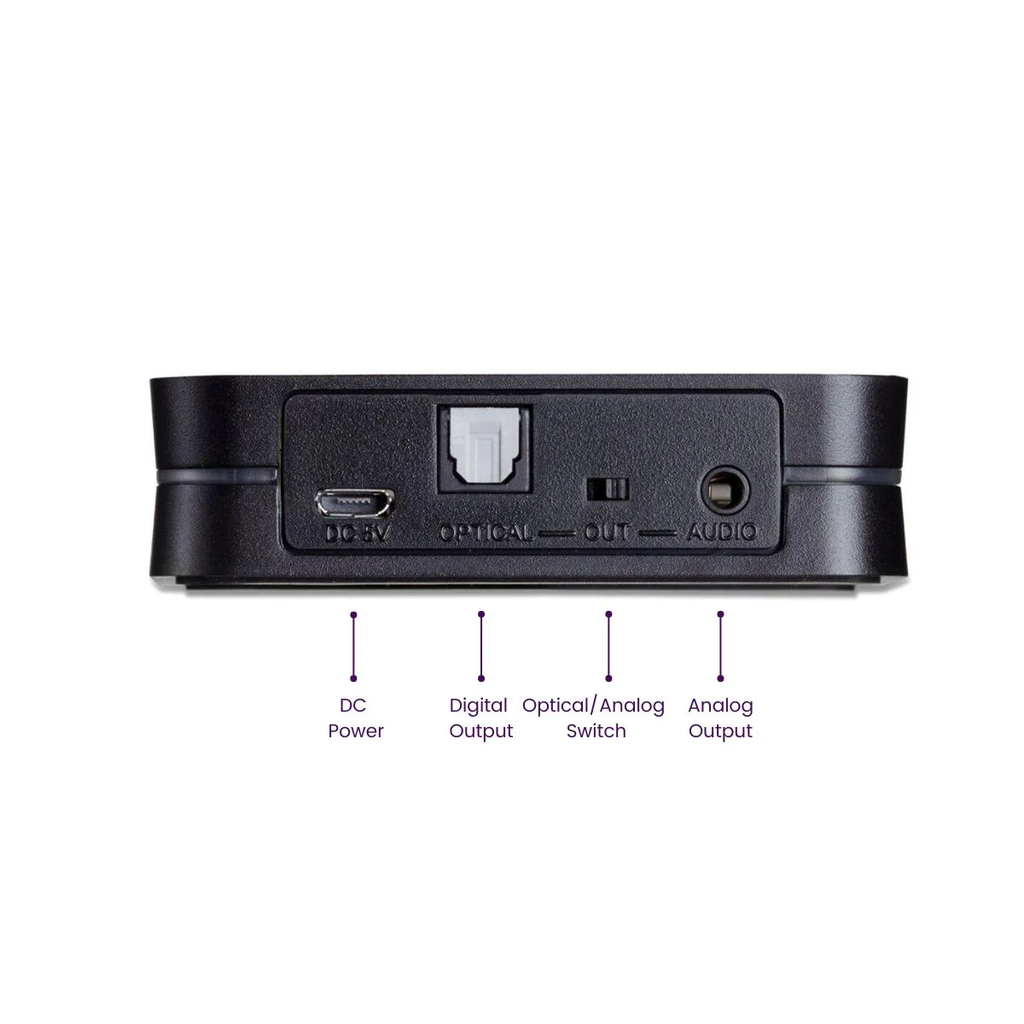 Marmitek BoomBoom 93 Bluetooth Receiver Multipair AptX NFC Optical port