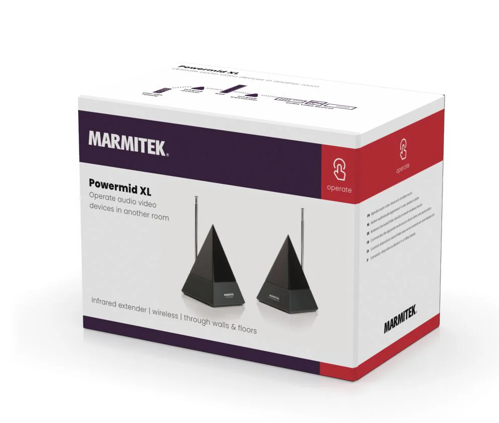 Marmitek Powermid XL Wireless IR Extender Kit